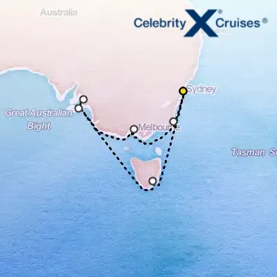 October 31st, 2026  - Australia Wine & Tasmania Cruise on the Celebrity Solstice