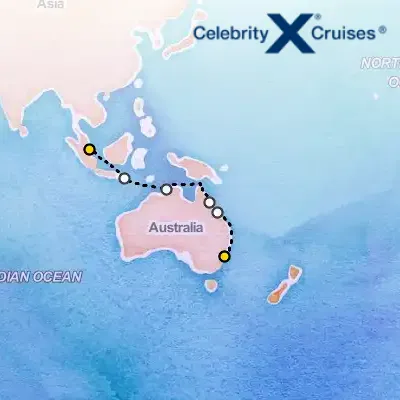 March 27th, 2027  - Australia Cruise on the Celebrity Solstice