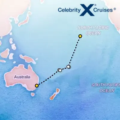 April 9th, 2027  - Fiji Transpacific Cruise on the Celebrity Solstice