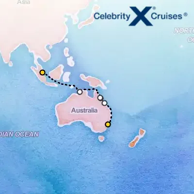 November 22nd, 2026  - Australia & Bali Cruise on the Celebrity Solstice