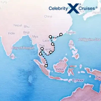 December 18th, 2026  - Thailand & Vietnam Holiday on the Celebrity Solstice