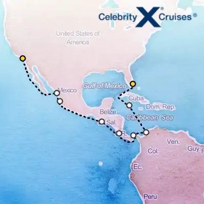 April 13th, 2026  - Panama Canal Westward Cruise on the Celebrity Summit