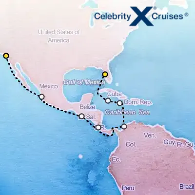 October 1st, 2026  - Panama Canal Eastbound Cruise on the Celebrity Summit