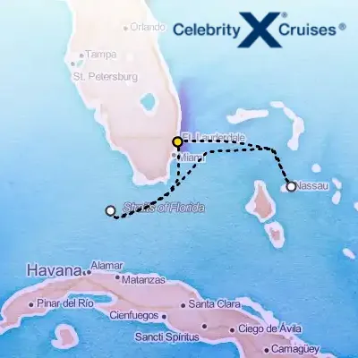 March 2nd, 2026  - Key West & Bahamas Cruise on the Celebrity Summit