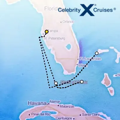 January 10th, 2027  - Key West & Bahamas Cruise on the Celebrity Summit