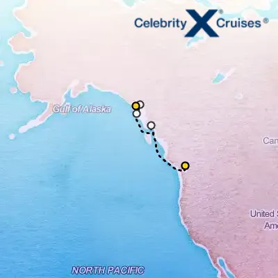 June 5th, 2026  - Alaska Northbound Glacier Cruise on the Celebrity Summit