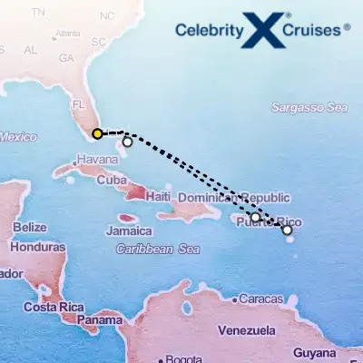 December 6th, 2026  - St. Thomas & Antigua Cruise on the Celebrity Xcel