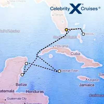 December 13th, 2026  - Bahamas & Mexico & Cayman Cruise on the Celebrity Xcel