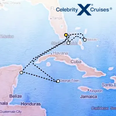 January 24th, 2027  - Bahamas, Mexico & Cayman Cruise on the Celebrity Xcel