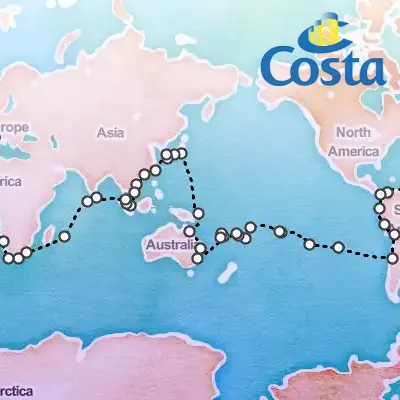 November 25th, 2025  - Round World from Savona Cruise on the Costa Deliziosa
