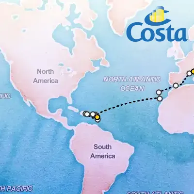 November 20th, 2025  - Transatlantic from Savona Cruise on the Costa Fascinosa