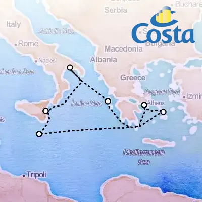 July 5th, 2025  - Eastern Mediterranean Cruise on the Costa Fascinosa