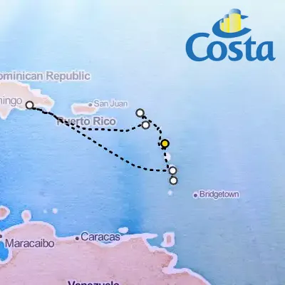 December 19th, 2025  - Western Caribbean From Pointe A Pitre Cruise on the Costa Fascinosa
