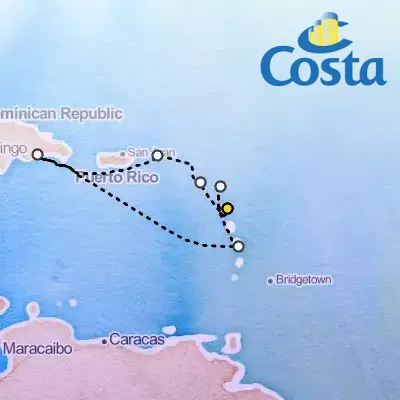 December 26th, 2025  - Western Caribbean From Pointe A Pitre Cruise on the Costa Fascinosa