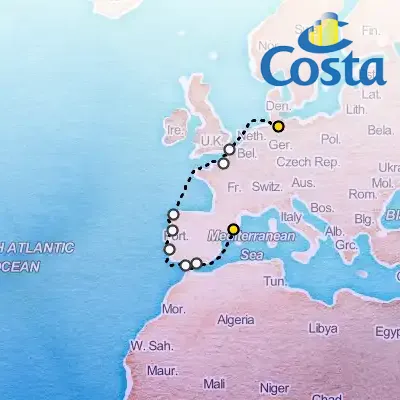 May 6th, 2026  - Transatlantic from Barcelona Cruise on the Costa Favolosa