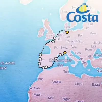 May 4th, 2026  - Transatlantic from Savona Cruise on the Costa Favolosa