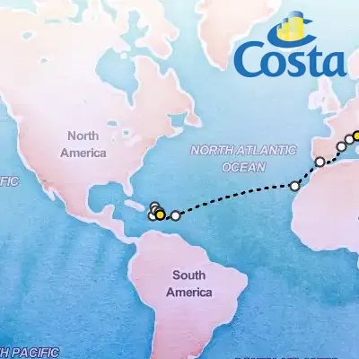 March 8th, 2026 - La Romana to Savona Cruise on the Costa Pacifica