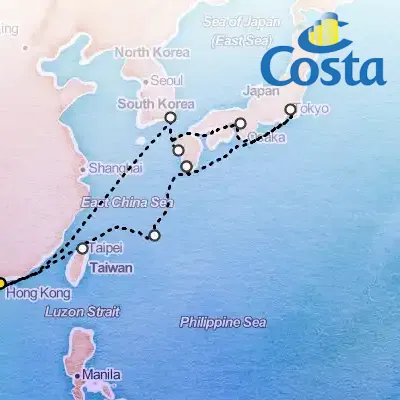 November 21st, 2025  - Far East from Hong Kong Cruise on the Costa Serena