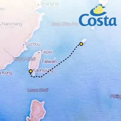 October 9th, 2025  - Far East From Kaohsiung Cruise on the Costa Serena