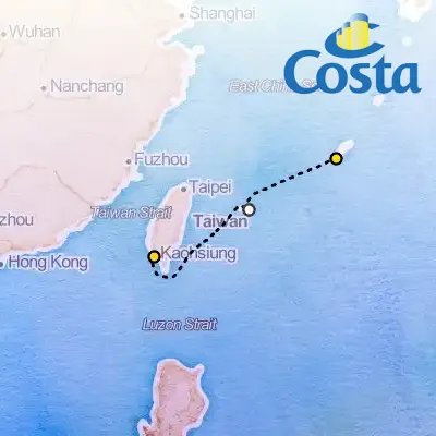 October 19th, 2025  - Far East & Okinawa Cruise on the Costa Serena