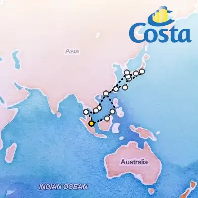 December 12th, 2025  - Far East from Singapore Cruise on the Costa Serena