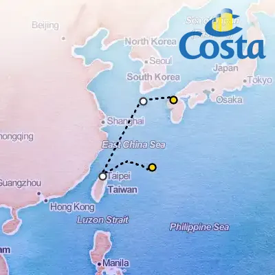 July 4th, 2025  - Far East from Fukuoka & Hakata Cruise on the Costa Serena