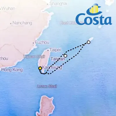 October 9th, 2025  - Far East From Kaohsiung Cruise on the Costa Serena