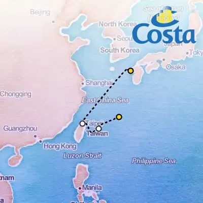 July 25th, 2025  - Far East & Okinawa Cruise on the Costa Serena