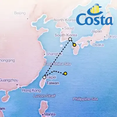August 16th, 2025  - Far East from Fukuoka & Hakata Cruise on the Costa Serena