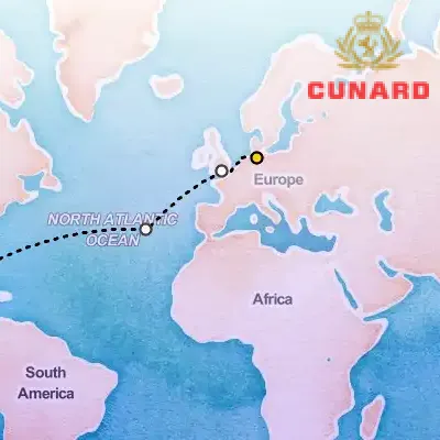 April 19th, 2026  - Miami to Hamburg Cruise on the Cunard Queen Anne