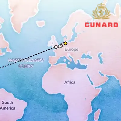 January 5th, 2027  - Hamburg to Fort Lauderdale Cruise on the Cunard Queen Anne