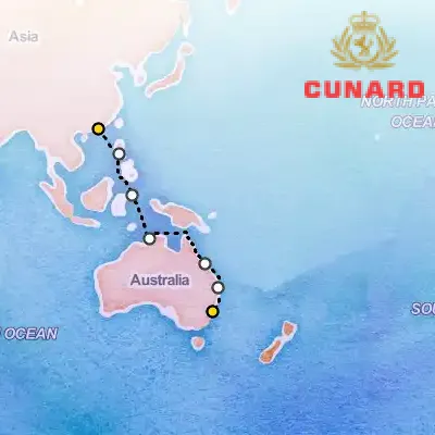 February 27th, 2026  - Hong Kong to Sydney Cruise on the Cunard Queen Anne