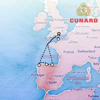 May 30th, 2027  - Spain & France Cruise on the Cunard Queen Anne