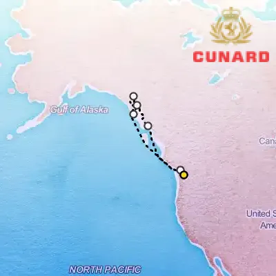 July 21st, 2025  - Alaska Cruise on the Cunard Queen Elizabeth