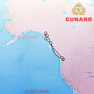 July 10th, 2025  - Alaska Cruise on the Cunard Queen Elizabeth