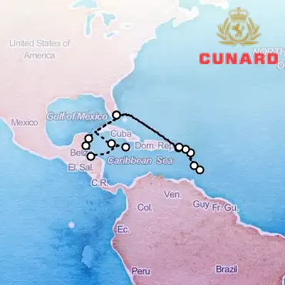 December 30th, 2025  - Caribbean Cruise on the Cunard Queen Elizabeth