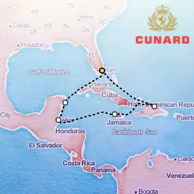 January 20th, 2026  - Western Caribbean Cruise on the Cunard Queen Elizabeth