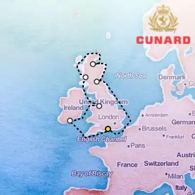 September 14th, 2025  - British Isles Cruise on the Cunard Queen Mary 2