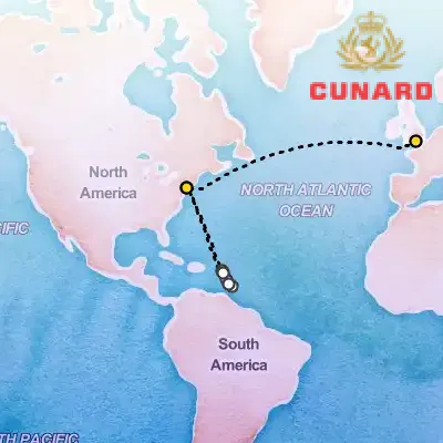 November 19th, 2025  - Transatlantic Crossing & Eastern Caribbean Cruise on the Cunard Queen Mary 2