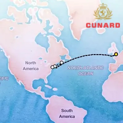 June 26th, 2026  - Transatlantic Crossing, New England & Canada on the Cunard Queen Mary 2