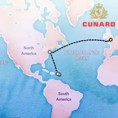 December 15th, 2025  - Transatlantic Crossing & Caribbean Celebration on the Cunard Queen Mary 2