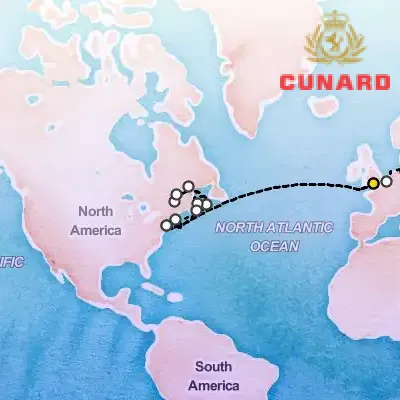 September 10th, 2027  - Transatlantic Crossing, New England & Canada on the Cunard Queen Mary 2
