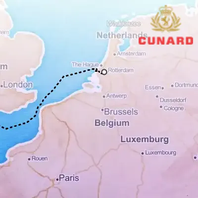 October 27th, 2027  - Short Break to Rotterdam Cruise on the Cunard Queen Mary 2