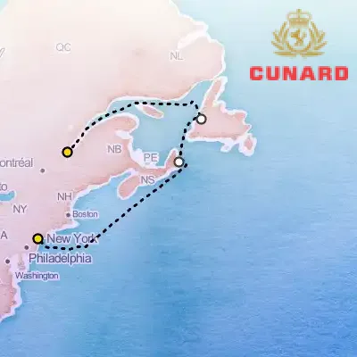 October 10th, 2025  - Canada Cruise on the Cunard Queen Mary 2