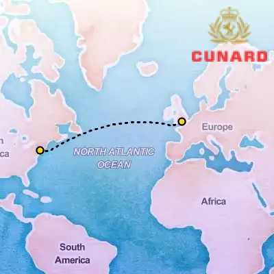 January 3rd, 2026  - Eastbound Transatlantic Crossing on the Cunard Queen Mary 2