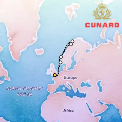 November 22nd, 2025  - Norway & Northern Lights Cruise on the Cunard Queen Victoria