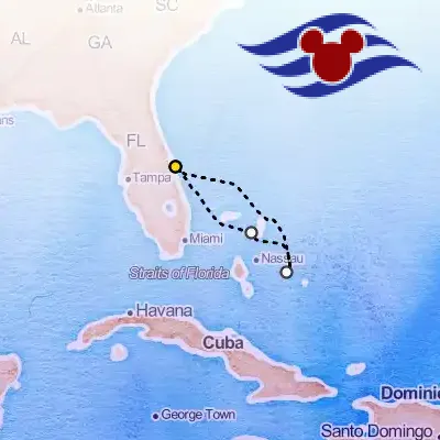 February 6th, 2026  - Bahamian Cruise from Port Canaveral with Pixar Day at Sea on the Disney Disney Fantasy