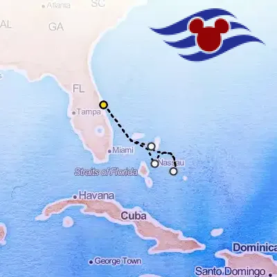 November 25th, 2025  - Bahamian Cruise from Port Canaveral on the Disney Disney Fantasy