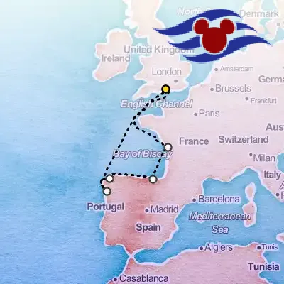 September 22nd, 2025  - Western Europe Cruise on the Disney Disney Fantasy
