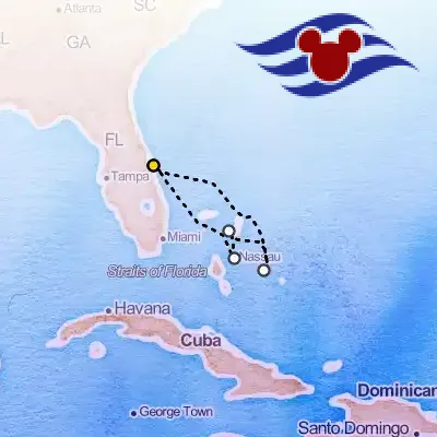July 6th, 2025  - Halloween on the High Seas Bahamian Cruise from Port Canaveral on the Disney Disney Magic